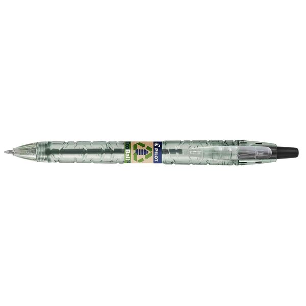 Pilot B2P ECOBALL Begreen Refillable Ballpoint Pen Medium Nib Black