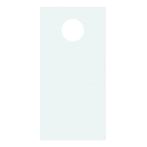 InfinitePack Door Hanger Bags for Door Knob Flyers Promotion Coupon 6x12 Clear Plastic Poly Hanging Bag for Mail Doorknob Bags 1.25 mil Protects Rain Dirt Newspaper Bags Hanger 100 literature Drop Bag