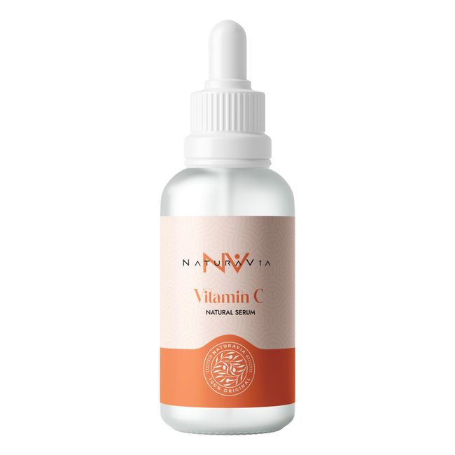 NaturaVia Vitamin C Serum - Cilt Aydınlatıcı ve Leke Giderici Etkili Yüz Bakım Serumu