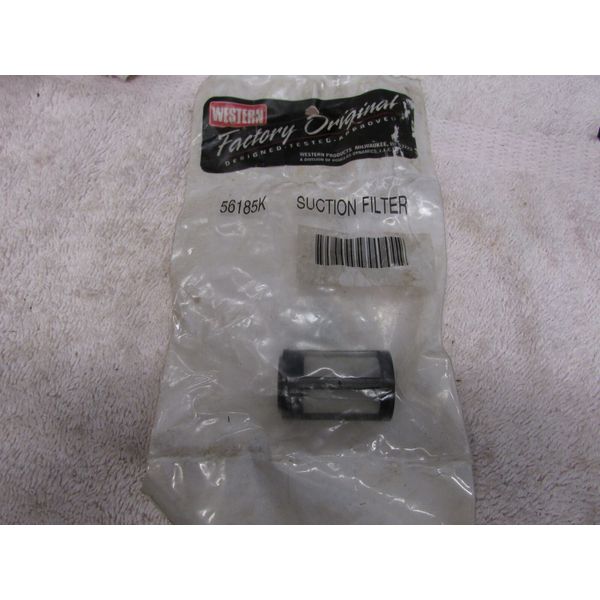 Western 56185K Suction Filter, NEW OEM, Genuine Western, D3
