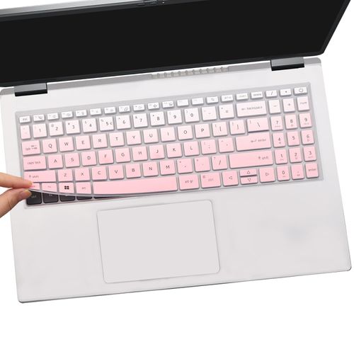 2PCS Keyboard Cover for Acer Swift 16 AI SF16-51T-76TG, Swift X 16 SFX16-52G SFX16-61G, Swift Go 16 SFG16-71 SFG16-72T, Swift Edge 16 SFE16-43 SFE16-44-OPink+Clear