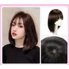 YIRU Bob, Fully Hand Planted, Women's Full Wig, Bangs, 100% Human Hair, Women's Clothing, Wig, Whorling, Partition, Medical Use, One-Touch Pin, Circular Hair Loss Disease, Thin Hair - Chestnut