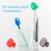 6 Pack Vibrant Toothbrush Cover Caps Multi Color Travel Protector Case