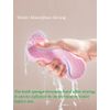 MULPG 2PCS Exfoliating Bath Sponge for Shower,Cleanses Skin of Dirt and Excess Oil, Dead Skin Remover for Body,Body Shower Sponge for Women,Kids,Pregnant,Adults