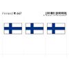 Lindner 667 Color flag-page: Finland
