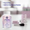 Genogna Liposomal Hyaluronic Acid Supplements 1000mg-High Bioavailable Dietary Hyaluronic Acid Capsules with Tremella Polysaccharides,Double Strength Skin Hydration,Joint Lubrication,1Pack
