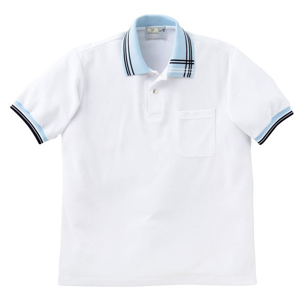 Dragonfly/KIRAKU Polo Shirt CR106, 72 White x Saxophone