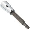SK Tools USA 3/8" Drive, 6MM, Long Chrome Triple Square Bit Socket | 45436