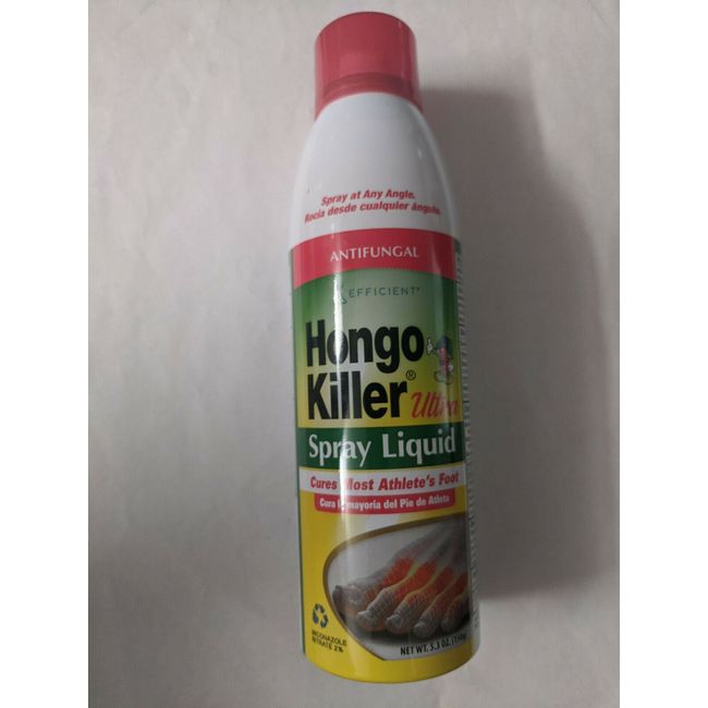 2 PACK Hongo Killer Ultra Antifungal Spray Liquid 5.3 oz