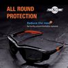 ToolFreak Spoggles - Safety Glasses & Protective Goggles Combination Smoke Lens