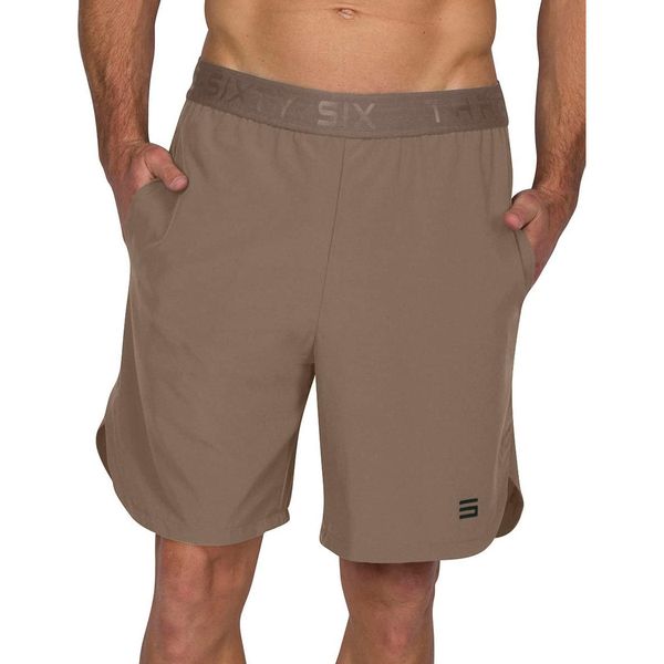 Three Sixty Six Men's Training Shorts - Morel Khaki / S