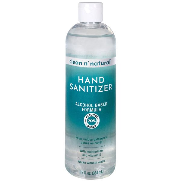 Clean n' Natural Hand Sanitizer, 12 Oz, 354ml