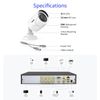 ANNKE 5MP Lite 8CH DVR HD 1080P CCTV Outdoor Security Camera System Email Alerts