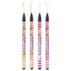 Depesche Topmodel 12744 Metallic Gel Pen Set in Transparent Case, 4 Pens in Glitter Colours for Writing and Decorating