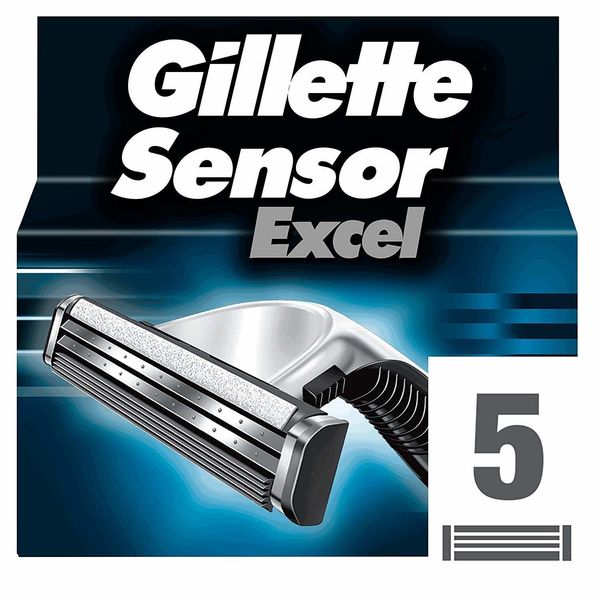 GILLETTE BLADES SENSOR EXCEL - 5 PCS