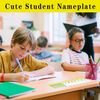 48 Pcs Traditional Manuscript Nameplates -Self Adhesive Multiplication Reference