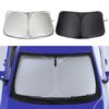 For Ford F250 2021 Windshield Sun Shade Front Window Cover Car Visor Foldable