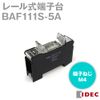 IDEC BAF111S-5A (1 piece) (BA Series Terminal Block) (10A Type) NN