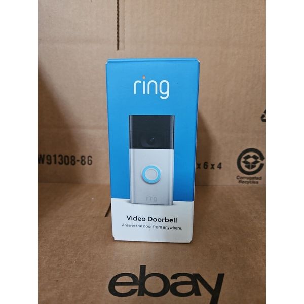 Ring NEW Video Doorbell 2nd Gen 1080p HD WiFi Wireless Security Camera w/ Alexa