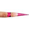 BeautyLeader 100PCS Nail Forms Adhesive Stiletto Nail Forms System XL Size Nail Sticker Tape for UV Gel Acrylic Nail Tips Extension
