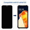 Vvsialeek Replacement OLED Display Compatible with Oukitel G1 LCD Touch Screen with Toolkit Fingerprint Function