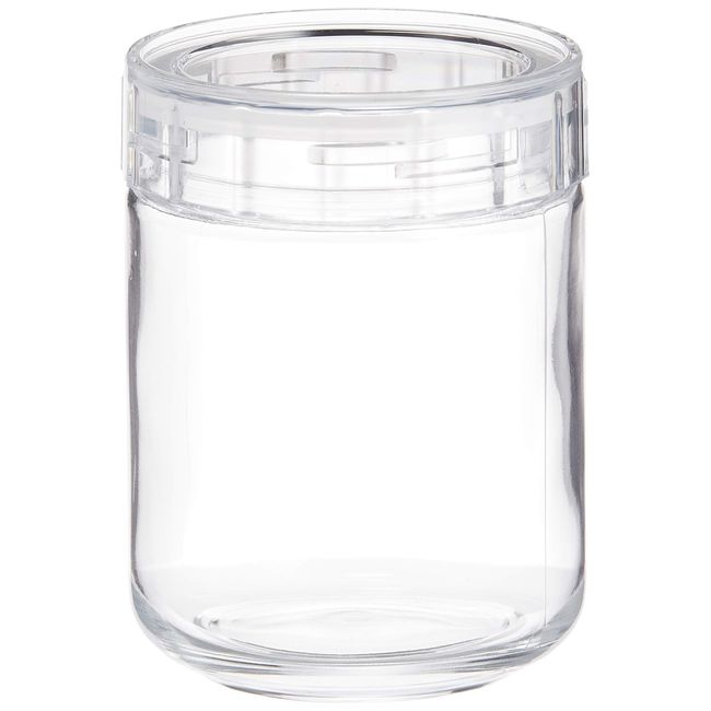 Seisho 221022 Celamate TL3 Storage Container, Glass, Canister, 14.2 fl oz (420 ml), Charmy Clear, Tough, Made in Japan