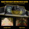 License Plate Car Rear View Reverse Backup Camera Night Vision Waterproof Cam 7L