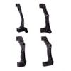 Hope Adapter E Front Postmount > Standard Fox 40 203mm Disc Black