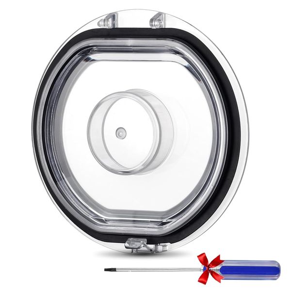 Compatible Dyson V7 V8 Vacuum Cleaner Dustbin Lid Cap with Seal Ring Replacement Accessory with Driver