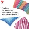 Red Heart Roll with It Sparkle Yarn, 3 Pack, Krystal 3 Count