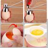 Shell Opener, Egg Opener, Stainless Steel Eggshell, Cutter Handheld Egg Cracker Tool Eggs Separator Cracker for Raw Soft Hard Boiled Egg