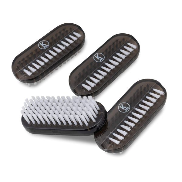 K-Pro Nailbrush - 4 Pcs Cleaning Brush for Hand, Nail Care, Manicure, Pedicure