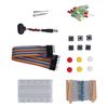 Electronics Component Assortment Kit Starter Fun Assortment Development Component with 400 Hole Breadboard for R3