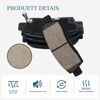 SUPLABEL Priority1 CFC883 Rear Brake Pads Compatible with Select Models Buick Enclave,Rainier,Outlook