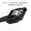 SATA 3.0 Cable Serial Cable Band Latch (Double Straight Head) Compatible with SATA Interface Devices such as Solid State / Mechanical Hard Disk, Optical Drive, Recorder/DVD, Desktop Computer Host 0.5m