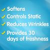 Snuggle Blue Sparkle Fabric Softener Dryer Sheets, 120 Count