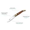 Handmade Pocket knife, Foldable and Non- Locking