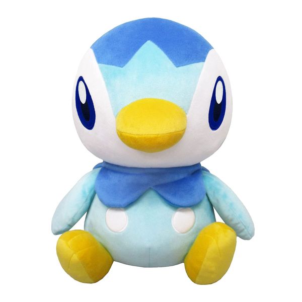 Three British Trading BigMore! Pokemon Extra Large Plush Stuffed Animal Plush, 15.7 inches (40 cm) Tall