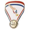 Snowflake Designs 1st Place Vault Gymnastics Pin - #1612
