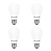 SYLVANIA LED A19 Light Bulb, 60W Equivalent Efficient 8.5W Medium Base, 2700K Soft White, 4 pack
