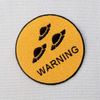 Warning X - Files UFO Patch Embroidered Badge Iron On Sew On Emblem