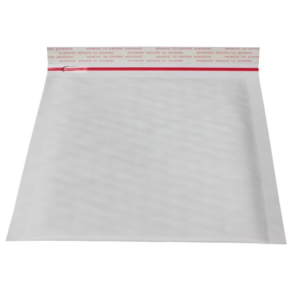 400 Pack Bubble Mailers, CD Size, Air Cap Bags with Open Tape, White