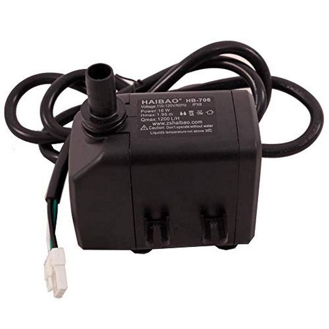 6036050 Hessaire Replacement Pump for Models: MC37A,MC37M,MC37V,MFC3600, 3100CFM