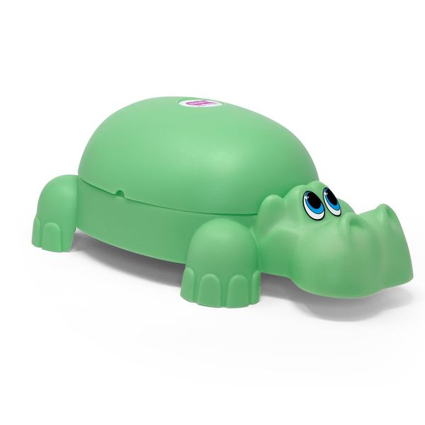 OKBaby Hippo Fun Potty with Lid, Green