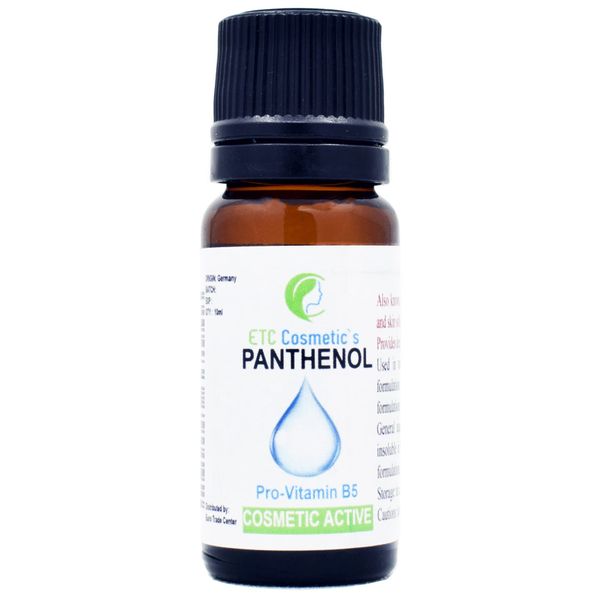 Panthenol Serum 10 ml - Skin and Hair care formulations like creams, lotions, after-sun formulations, baby skin care, cleansers, shampoos, conditioners