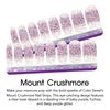 Color Street Mount Crushmore Glitter Dip Nail Strips