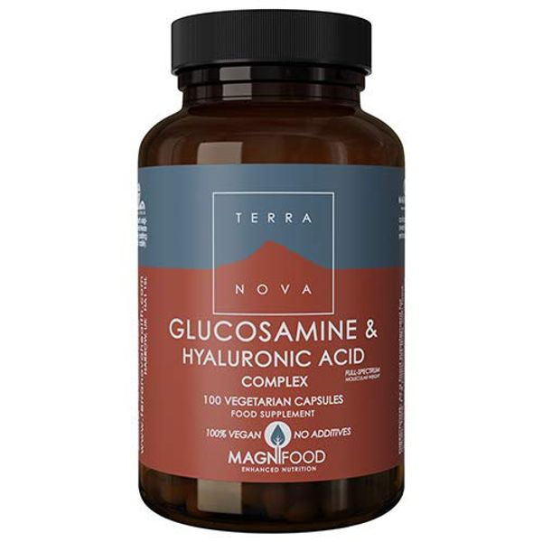 Terranova Glucosamine& Hyaluronic Acid Complex 100s
