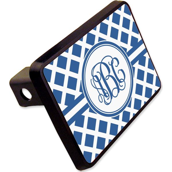 RNK Shops Personalized Diamond Rectangular Trailer Hitch Cover - 2"