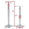BGTLGIO Adjustable Support Jack for The Floor,Post Floor Joist Jacks,Mini Screw Jack- Post:1’4" to 1’7"（2PACK）