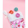 Smiley Face 3-Piece Hair Clip Set